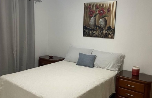 Moca Appartement | First floor 2-bedroom apartment with WiFi, AC in cool Moca