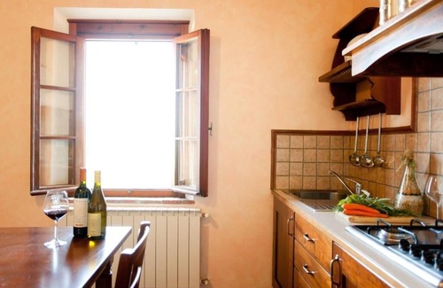 Terricciola Appartement | Appartement au premier étage avec 1 chambre double