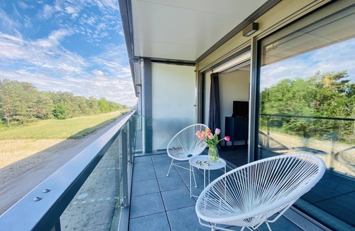 Prora Appartement | Fischerloft: Charming oasis in the heart of Prora, with sauna & sea view!