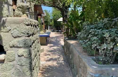 Panza Appartement | "Fish Cottage" with garden, swimming pool and spa hot tub