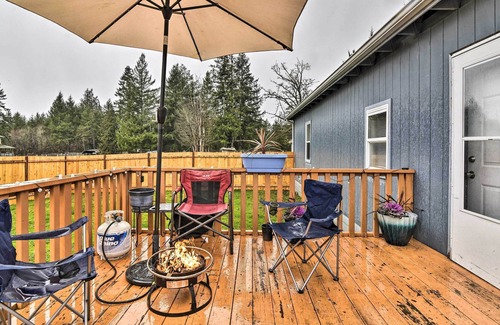 Lewis County Maison | 'Fishermens Tiny' Near Cowlitz River!