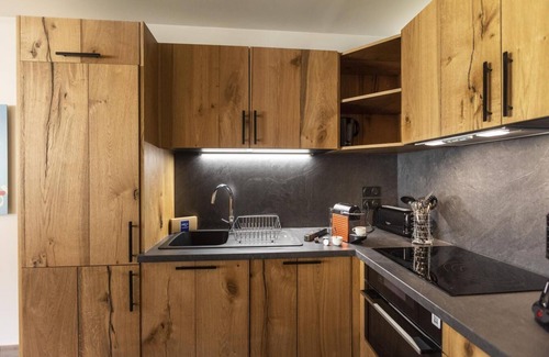 Samoens Appartement | Remise en forme, piscine, sauna, hammam, terrasse, balcon, télévision, casier à ski, 33m², Samoëns