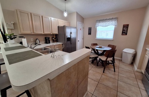 Clear Creek Villa | Five bedroom, three bath home with pool and games room