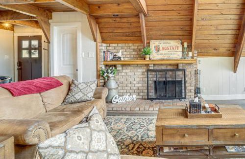 Kachina Village Maison | Flagstaff A-Frame Cabin with Deck and Lovely Views!