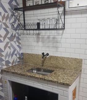 Vila Muriqui Maison | FLAT CSala/Cozinha/Banheiro