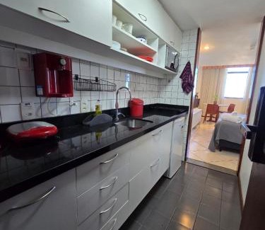 Vitoria Appartement | Flat Decorado com Piscina e Pier