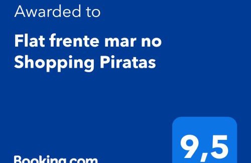 Parque das Palmeiras Appartement | Flat frente mar no Shopping Piratas , com estacionamento gratuito