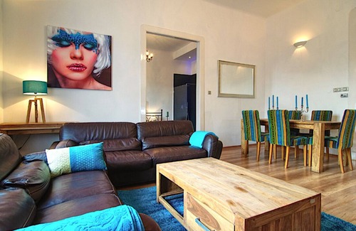 Erzsebetvaros Appartement | Appartement à Budapest Centre, 3 chambres, 3 salles de bain, sauna,