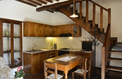 Il Borgo Appartement | Residence à Cortone avec 2 chambres à coucher, 4 couchages