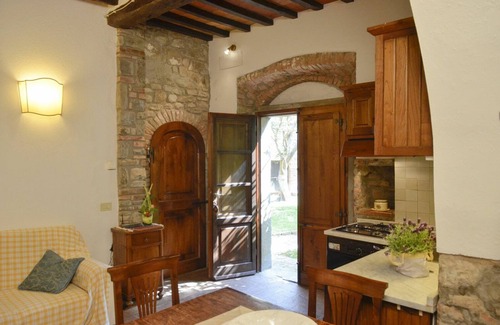 Il Borgo Appartement | Residence à Cortone avec 2 chambres à coucher, 4 couchages