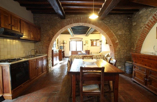 Il Borgo Appartement | Residence à Cortone avec 2 chambres à coucher, 4 couchages