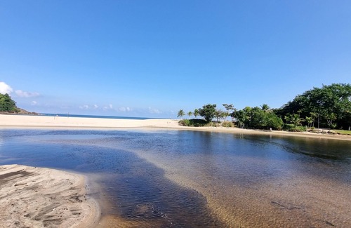 Barra do Una Maison | Flat n4 com Cozinha e Banheiro na Barra do Una em São Sebastião