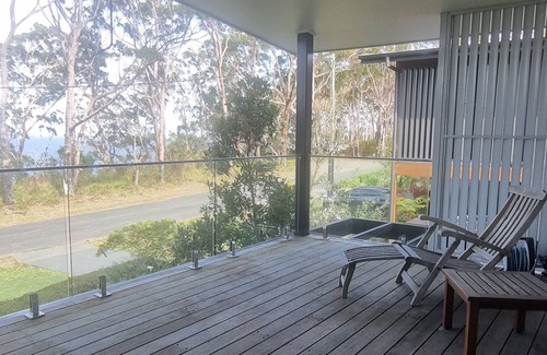 Bendalong Maison | Flat Rock Beach House Face à la Réserve de Front de mer et Offre une vue sur L'océan