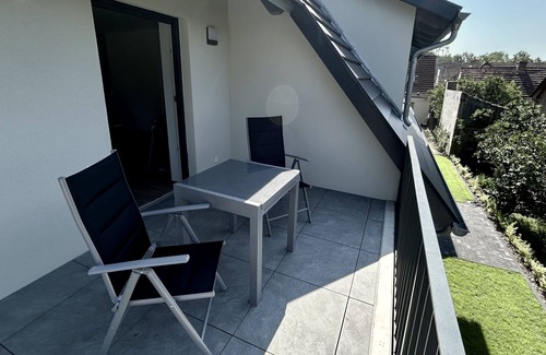 Burg Appartement | Appartement-d'exception-2-Zimmer+Küche 104-Salle de bain privée séparée-Balcon