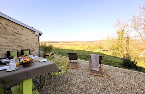 Saudoy Maison | Fleur de Champagne - Gîte Garden **** avec Sauna