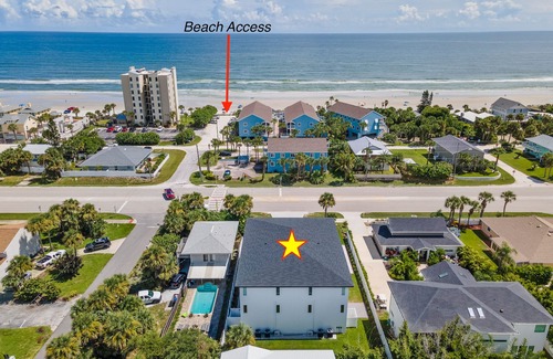 New Smyrna Beach Maison | 🩴Flip Flop South Studio | Pet Friendly + 400 Ft to Beach | Ground Level 1 BR