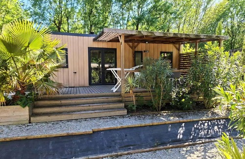 Montgeard Maison | Home Flower Premium 32m² 3 chambres + Terrasse + LV + TV + climatisation 6 personnes