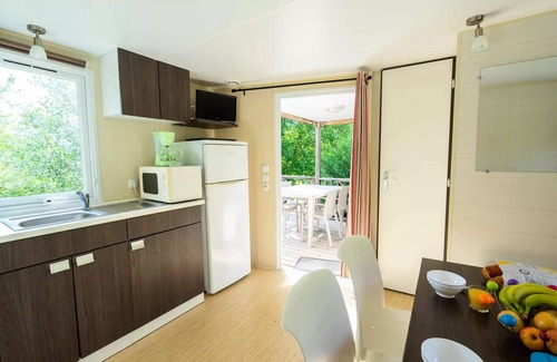 Clamensane Maison | Mobil-home Confort 29m² 2 chambres + terrasse 4 personnes