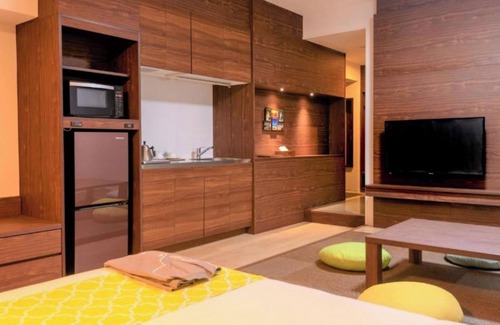 Nakadomari Maison | For 3 people Partial Ocean View Twin vs | Roo / Kunigami-gun Okinawa