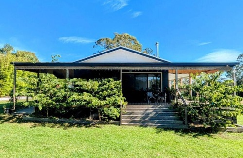 Bunyah Lit Et Petit-Déjeuner | Forest Creek Retreat - Double Room with Mountain View