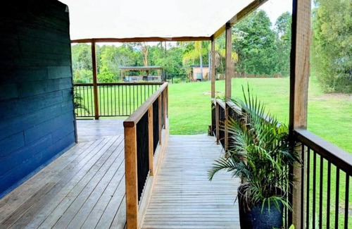 Bunyah Lit Et Petit-Déjeuner | Forest Creek Retreat - Double Room with Mountain View