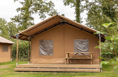 Borger Maison | Belle tente safari avec cuisine, près de Hunebedcentrum