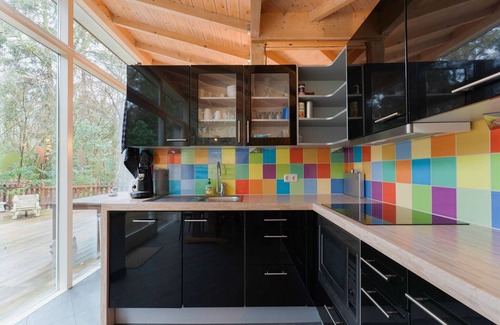 Norg Maison | Maison forestière à Norg avec sauna privé