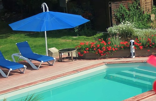 Basseneville Maison | Former modernized Calvados Bouillerie