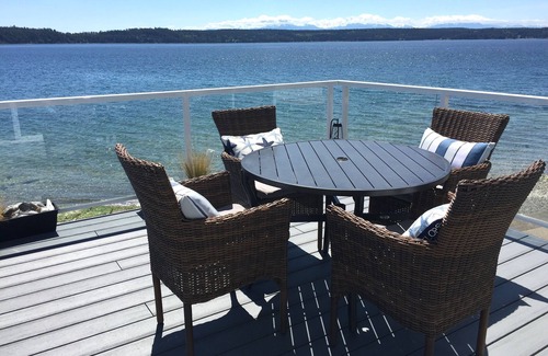 Oak Harbor Cottage | Fossil Cottage On Penn Cove - aube au crépuscule plage Haven