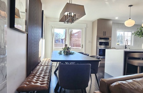 Glen Cove Maison | Four Levels of Family-sized Stylish Living w/ game rm, patio and large backyard