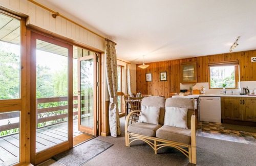 Minehead Cabine | Quatre étoiles Lodge avec deux chambres et salles de bains, des vues fabuleuses mais à proximité des pubs et de la plage
