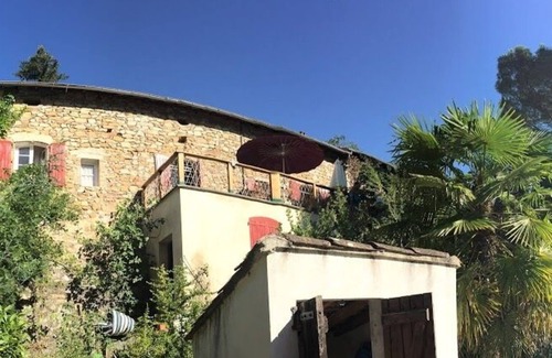 Saint-Sebastien-d'Aigrefeuille Maison | Charmante maison en pierre avec piscine privée dans joli hameau cévenol, Anduze