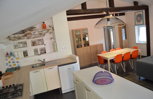 Saint-Sebastien-d'Aigrefeuille Maison | maison 6p jardin/ piscine privée (sel) parc nat des cevennes au calme