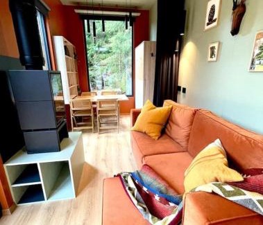 Orby Autre | Freyja Summer Forest Retreat Cabin with Private Outdoor Tub and Lakeside Views