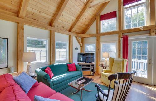 Standish Maison | Frye Island Family Cabin with Lake and Beach Access!