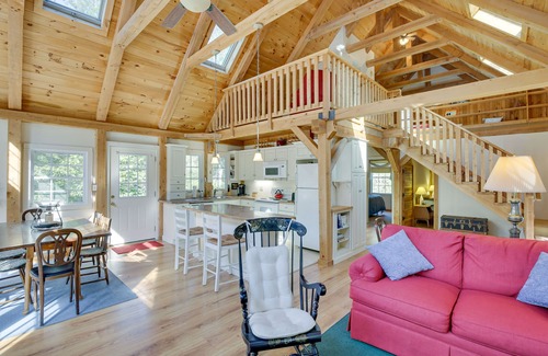 Standish Cabine | Frye Island Family Cabin with Lake & Beach Access!