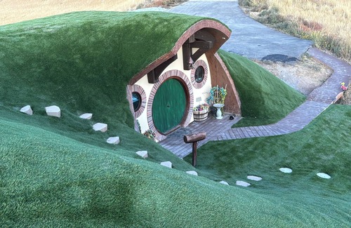 Preston Maison | Full-sized Hobbit House. Fantasy setting with modern comforts
