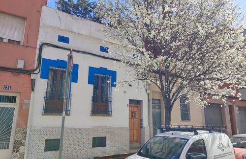 Sant Adria de Besos Appartement | ValueStayBCN Studio with Patio, WiFi, AC, Kitchen, Bathroom, TV, Washing Machine