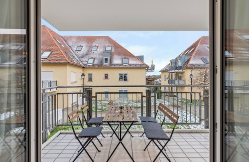 Großwiederitzsch Appartement | Fully equipped Scandi-style oasis of peace in Leipzig North