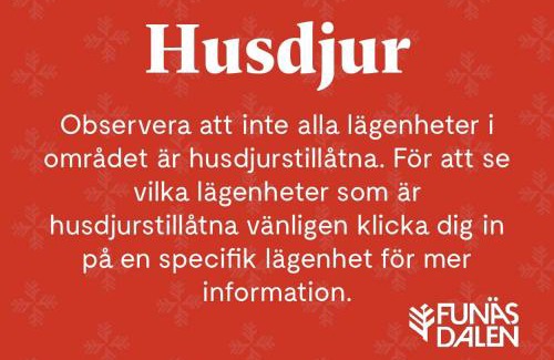 Funasdalen Appartement | Funäsdalshöjden Funäsdalen