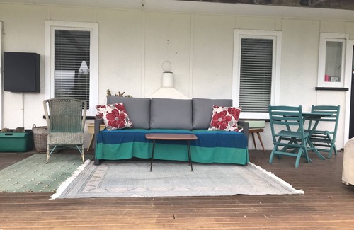Otaki Beach Maison | Funky 50's Beach House