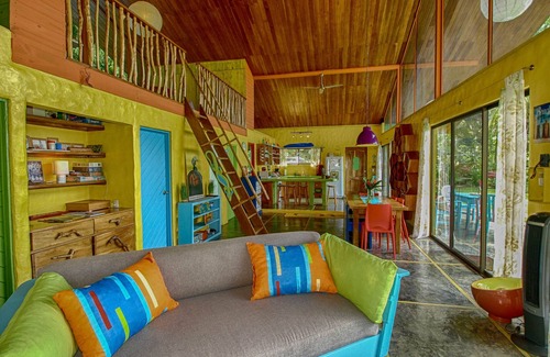 Lagunas de Baru Maison | Funky Jungalow avec vue sur l'océan! 10min à la plage!