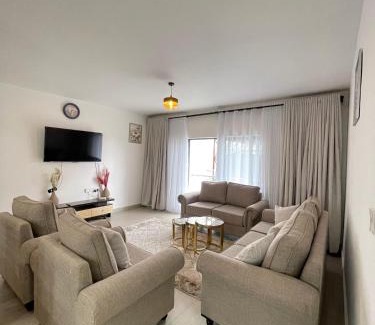 Central Province Appartement | Furnished 2-Bedroom Apartment with Swimming pool, Gym and Sauna