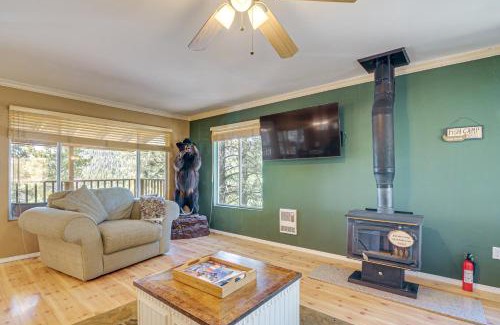 Mammoth Creek Maison | Furnished Deck and Mountain Views Panguitch Cabin