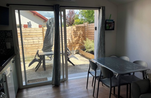 Dax Maison | Furnished T2 townhouse with exterior