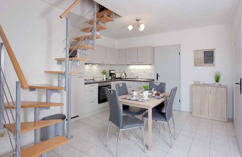 Trassenheide Appartement | *** FW 6 à l'étage avec un grand balcon - *** Ferienwohnungen Wiesenblick