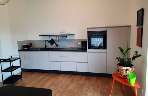 Steinkirchen Appartement | FW1 100 m² balcony - Holiday apartments pure nature