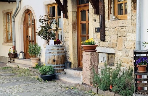 Gimmeldingen Lit Et Petit-Déjeuner | Gästezimmer Mandelgarten - Weingut und Gästehaus Ferckel