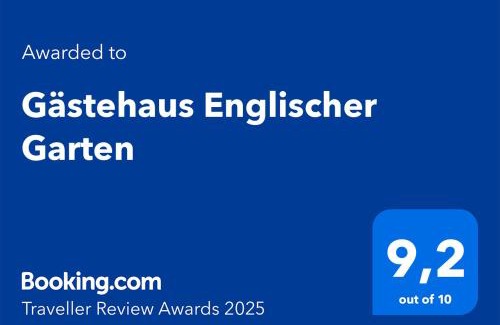 Biederstein Hôtel | Gästehaus Englischer Garten