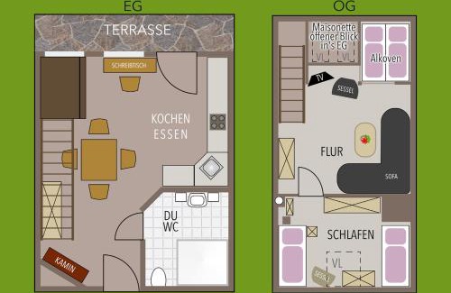 Dickel Appartement | Gästehaus Peerhus Dönsel - buern